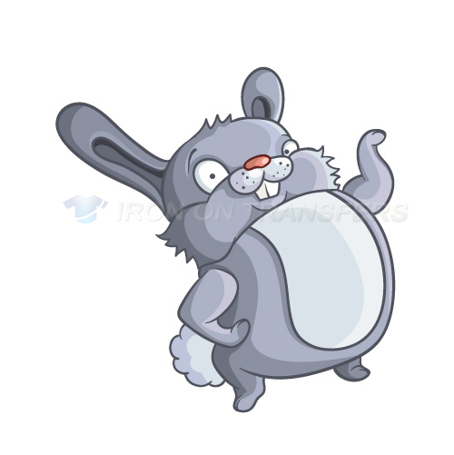 Rabbit Iron-on Stickers (Heat Transfers)NO.8940